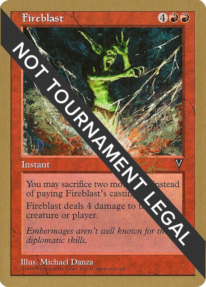 Fireblast 1998 Ben Rubin VIS br79/117 (World Championship Decks)  | Good Games Adelaide SA