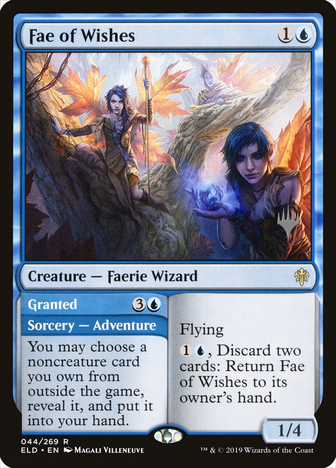Fae of Wishes // Granted (Promo Pack) [Throne of Eldraine Promos] | Good Games Adelaide SA
