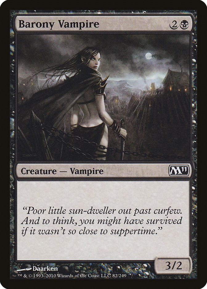 Barony Vampire [Magic 2011] | Good Games Adelaide SA