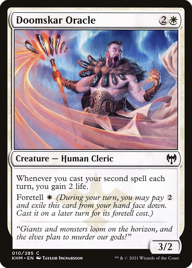 Doomskar Oracle 10 (Kaldheim)  - Foil | Good Games Adelaide SA