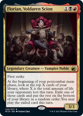 Florian Voldaren Scion 223 (Innistrad: Midnight Hunt)  - Foil | Good Games Adelaide SA