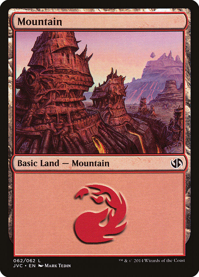 Mountain (62) [Duel Decks Anthology] | Good Games Adelaide SA