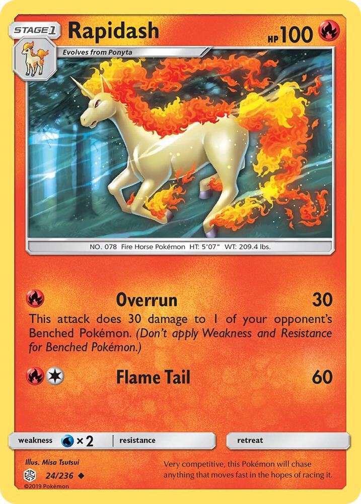 Rapidash 24/236 (SM - Cosmic Eclipse)  | Good Games Adelaide SA