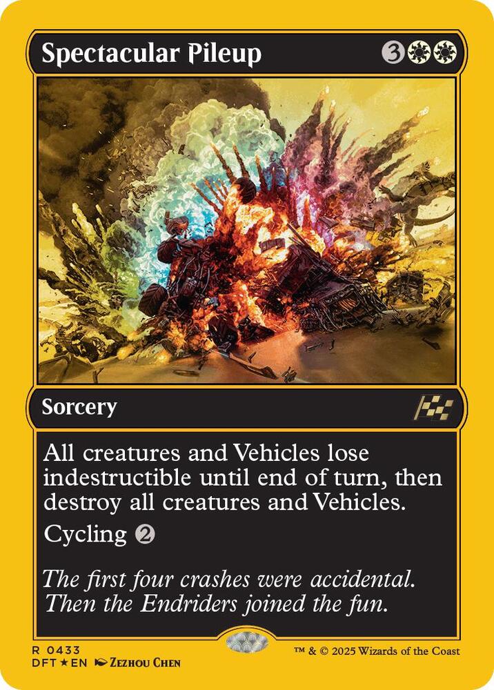 Spectacular Pileup 433 (Aetherdrift)  - Foil | Good Games Adelaide SA