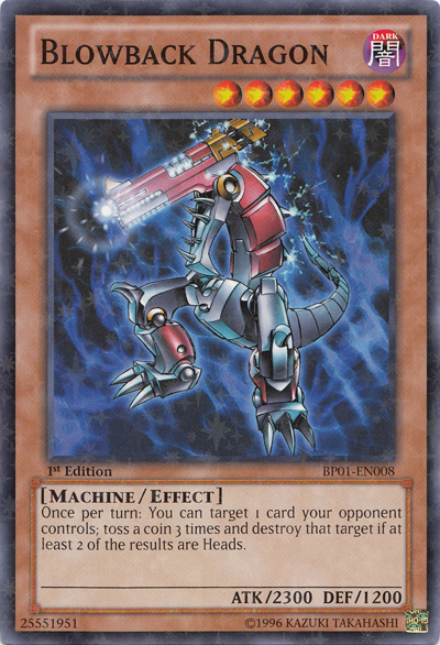 Blowback Dragon [BP01-EN008] Starfoil Rare | Good Games Adelaide SA