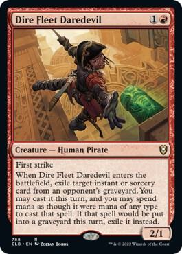 Dire Fleet Daredevil 788 (Commander Legends: Battle for Baldur's Gate)  | Good Games Adelaide SA