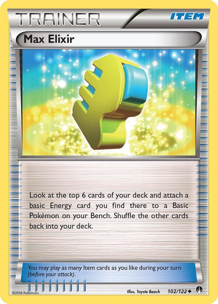 Max Elixir 102/122 (XY - BREAKpoint)  | Good Games Adelaide SA