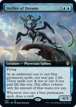 Defiler of Dreams Extended Art 393 (Dominaria United)  | Good Games Adelaide SA