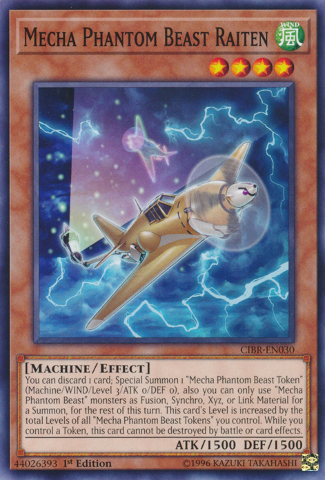 Mecha Phantom Beast Raiten [CIBR-EN030] Common | Good Games Adelaide SA