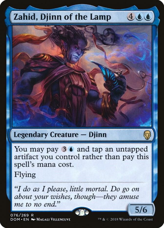 Zahid Djinn of the Lamp 76 (Dominaria)  - Foil | Good Games Adelaide SA