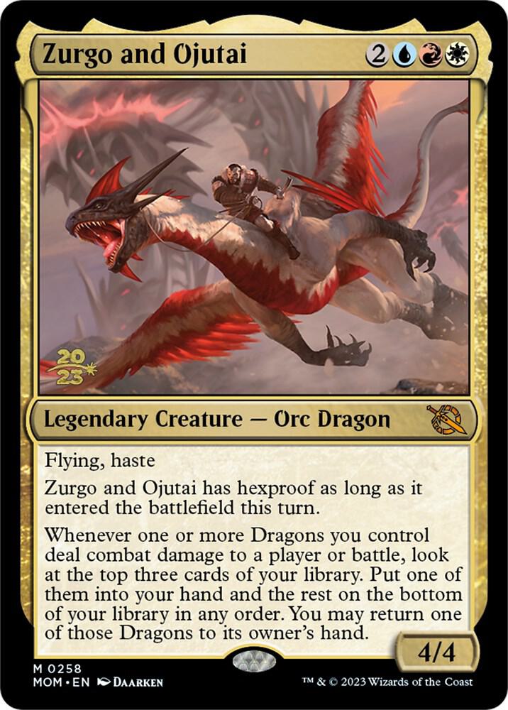 Zurgo and Ojutai 258 (Prerelease Cards)  - Foil | Good Games Adelaide SA