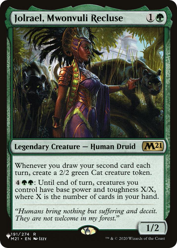 Jolrael Mwonvuli Recluse 191 (The List Reprints)  | Good Games Adelaide SA