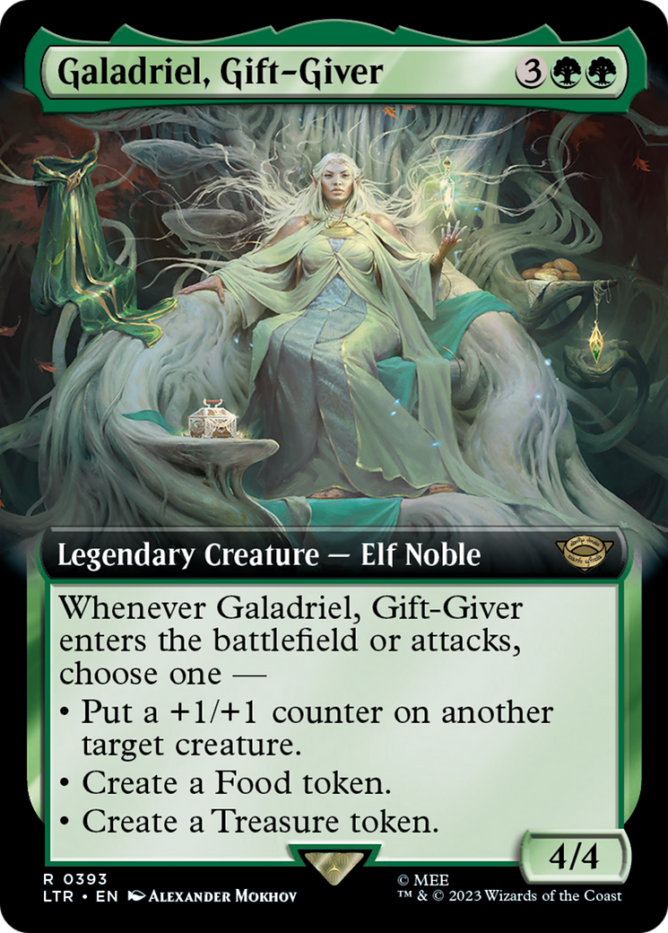Galadriel, Gift-Giver (Extended Art) [The Lord of the Rings: Tales of Middle-Earth] | Good Games Adelaide SA