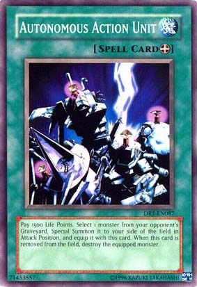 Autonomous Action Unit [DR1-EN087] Common | Good Games Adelaide SA