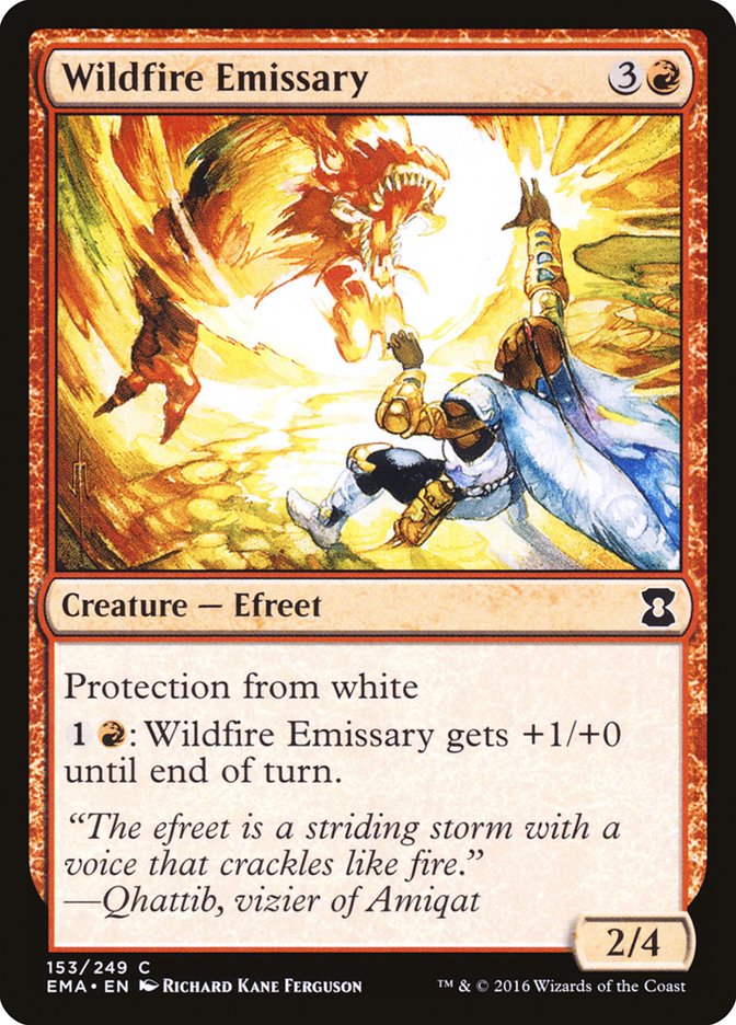 Wildfire Emissary 153 (Eternal Masters)  - Foil | Good Games Adelaide SA