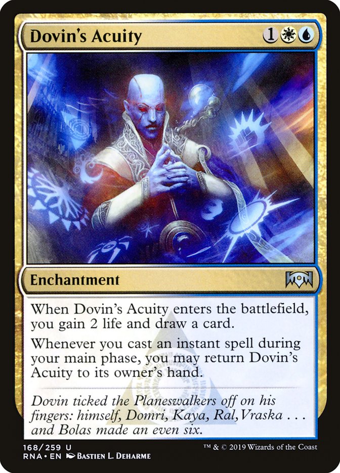 Dovin's Acuity 168 (Ravnica Allegiance)  - Foil | Good Games Adelaide SA
