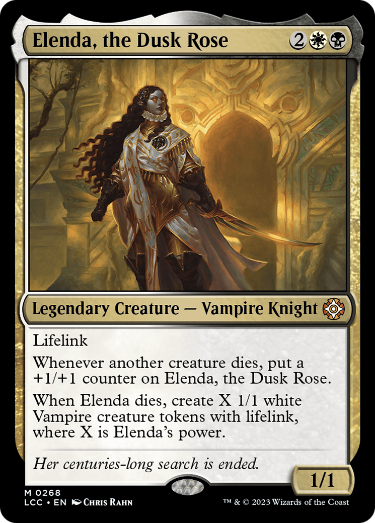 Elenda, the Dusk Rose [The Lost Caverns of Ixalan Commander] | Good Games Adelaide SA