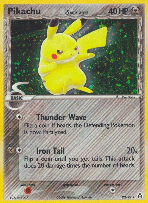 Pikachu Delta Species 93/92 (Legend Maker)  - Holofoil | Good Games Adelaide SA