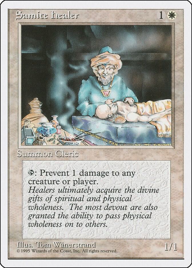 Samite Healer  (Fourth Edition)  | Good Games Adelaide SA