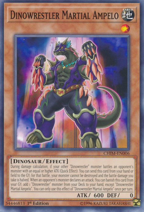 Dinowrestler Martial Ampelo [CHIM-EN006] Common | Good Games Adelaide SA