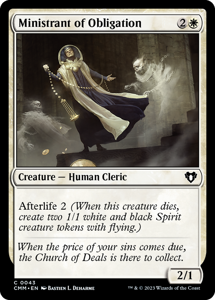 Ministrant of Obligation [Commander Masters] | Good Games Adelaide SA