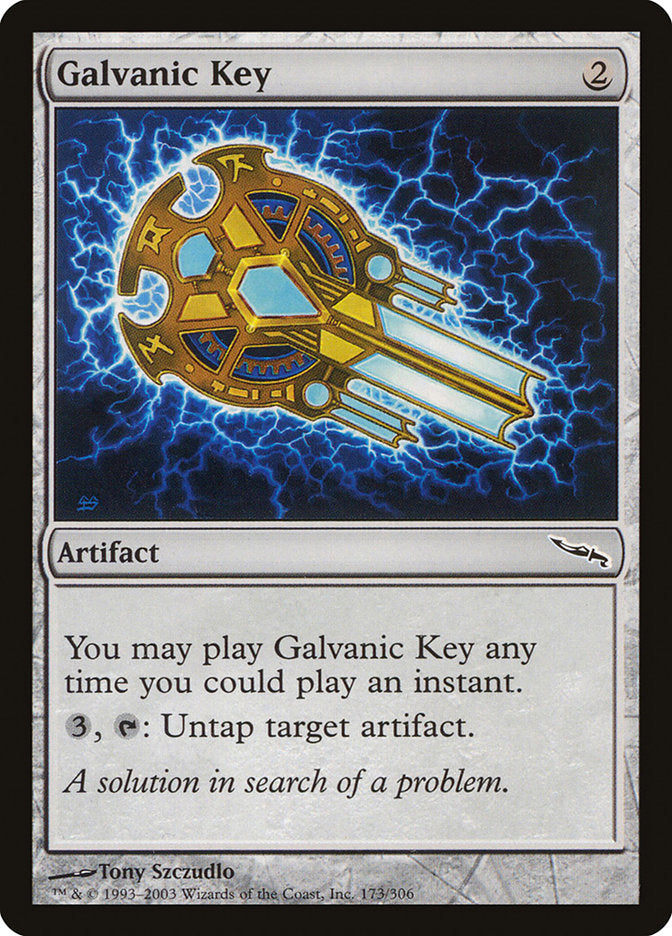 Galvanic Key 173 (Mirrodin)  - Foil | Good Games Adelaide SA