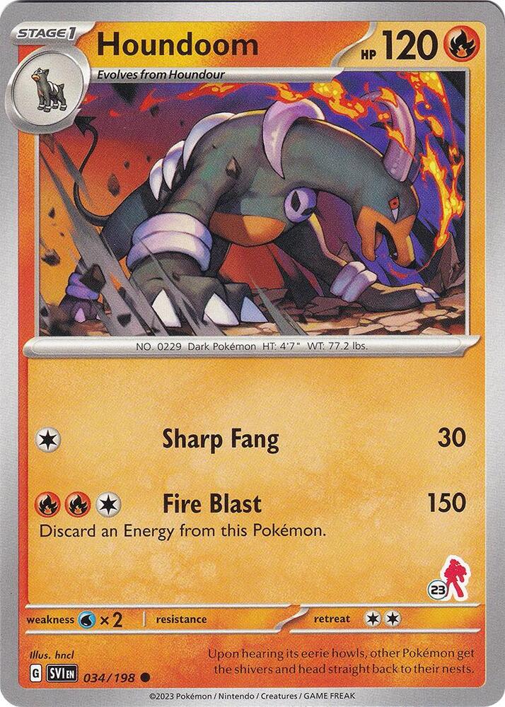 Houndoom Armarouge 23 034/198 (Battle Academy 2024)  | Good Games Adelaide SA
