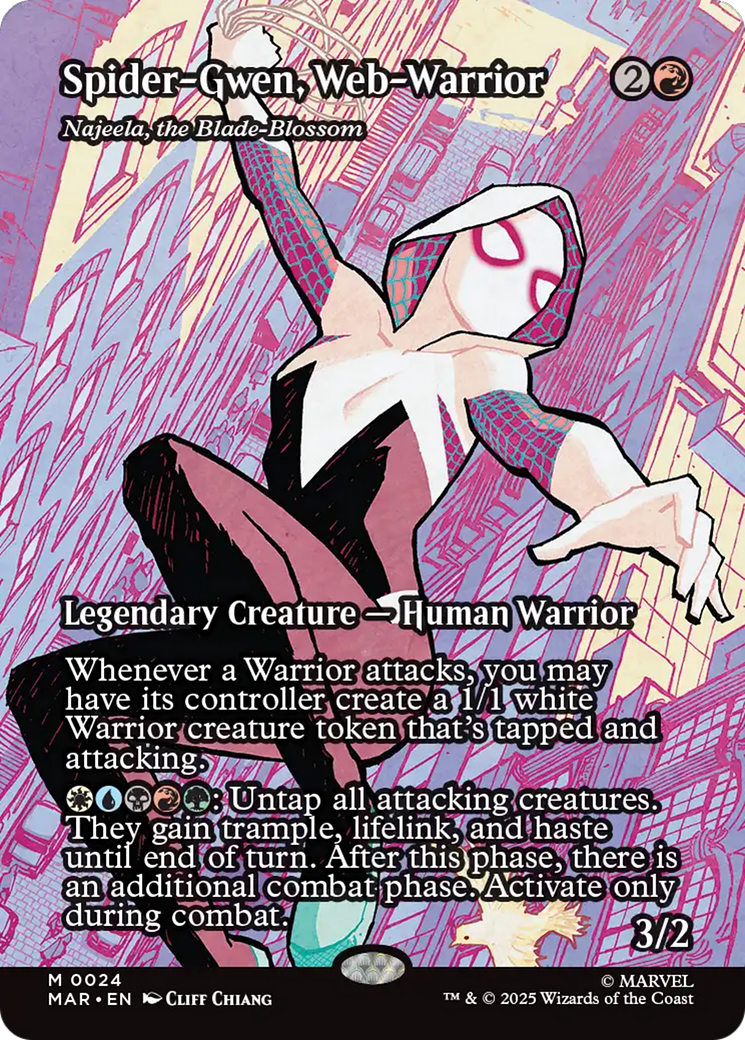 Spider-Gwen, Web-Warrior - Najeela, the Blade-Blossom [Marvel's Spider-Man: Eternal-Legal] | Good Games Adelaide SA