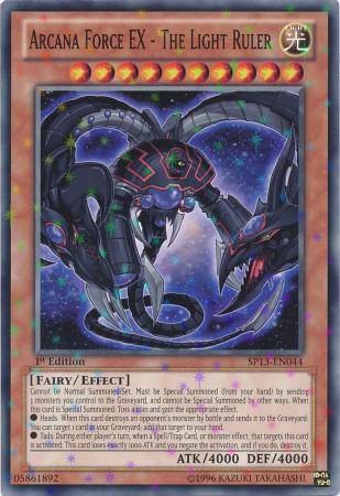 Arcana Force EX - The Light Ruler [SP13-EN044] Starfoil Rare | Good Games Adelaide SA