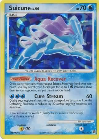 Suicune (19/132) (Cracked Ice Holo) [Diamond & Pearl: Secret Wonders] | Good Games Adelaide SA