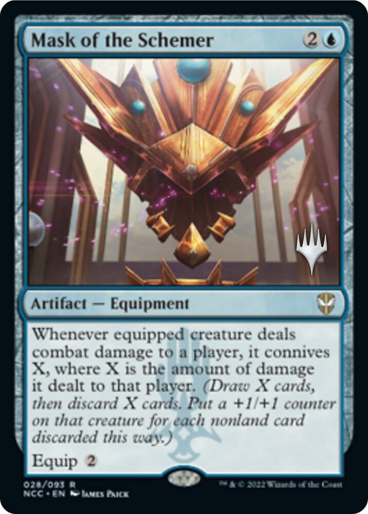 Mask of the Schemer 28 (Promo Pack: Streets of New Capenna)  - Foil | Good Games Adelaide SA