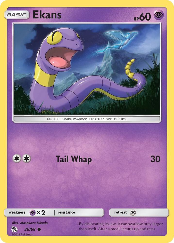 Ekans 26/68 (Hidden Fates)  | Good Games Adelaide SA