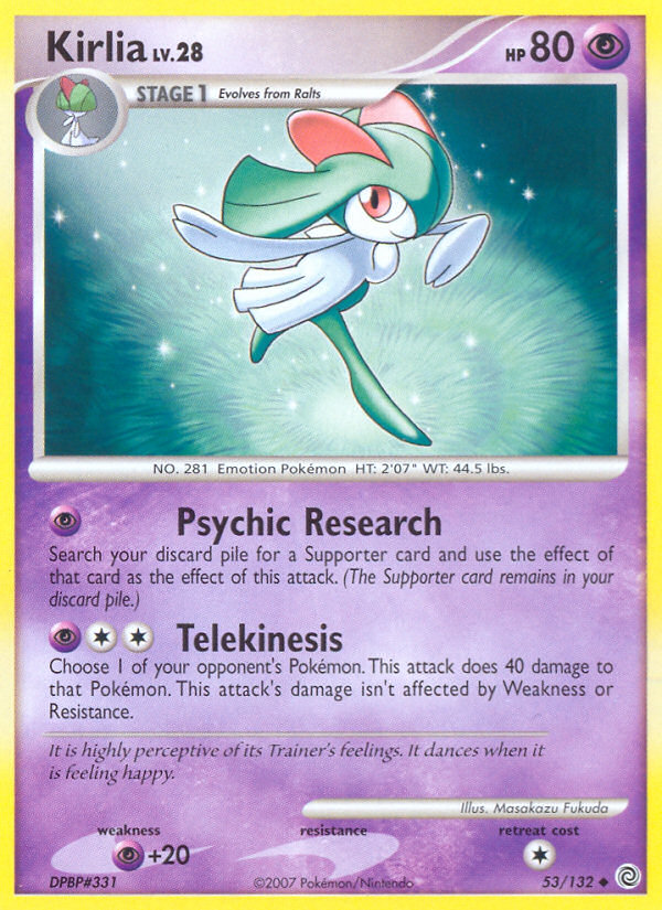 Kirlia (53/132) [Diamond & Pearl: Secret Wonders] | Good Games Adelaide SA