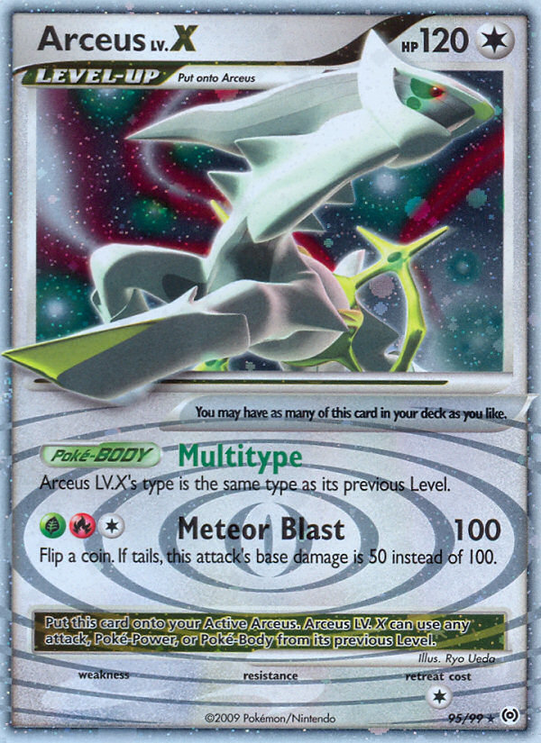 Arceus LV.X (95/99) [Platinum: Arceus] | Good Games Adelaide SA