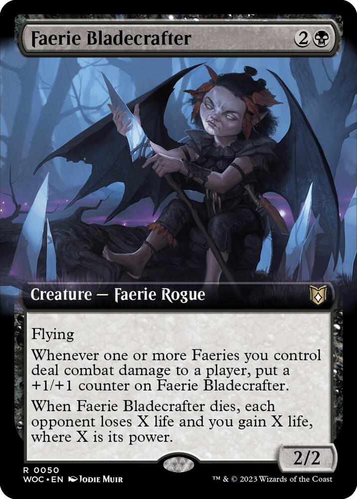 Faerie Bladecrafter 50 (Commander: Wilds of Eldraine)  | Good Games Adelaide SA