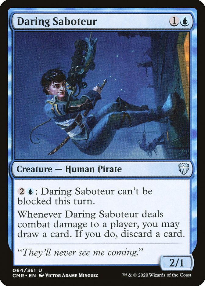 Daring Saboteur [Commander Legends] | Good Games Adelaide SA