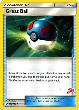 Great Ball (119/149) (Charizard Stamp #43) [Battle Academy 2020] | Good Games Adelaide SA