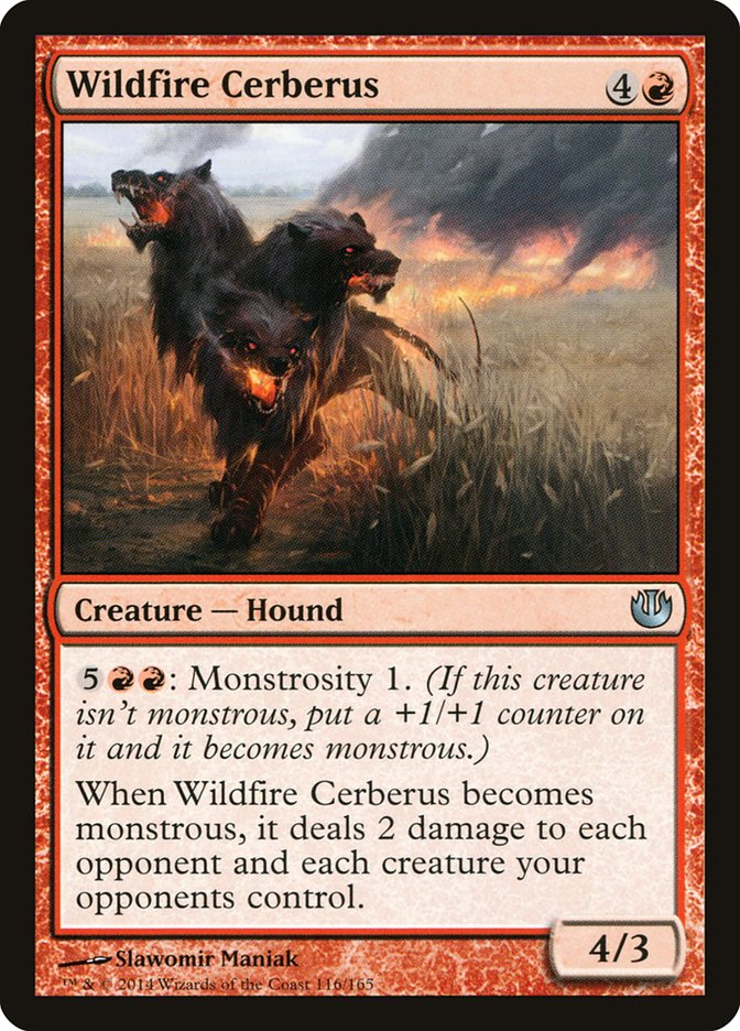 Wildfire Cerberus 116 (Journey Into Nyx)  | Good Games Adelaide SA