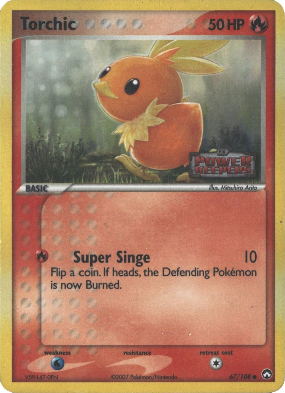Torchic (67/108) (Stamped) [EX: Power Keepers] | Good Games Adelaide SA