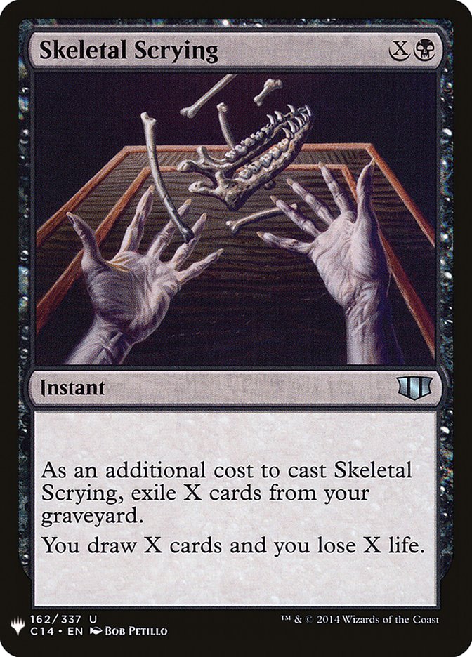 Skeletal Scrying [Mystery Booster] | Good Games Adelaide SA