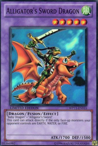 Alligator's Sword Dragon [WP11-EN015] Super Rare | Good Games Adelaide SA