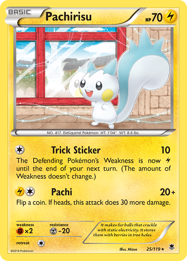 Pachirisu (25/119) [XY: Phantom Forces] | Good Games Adelaide SA