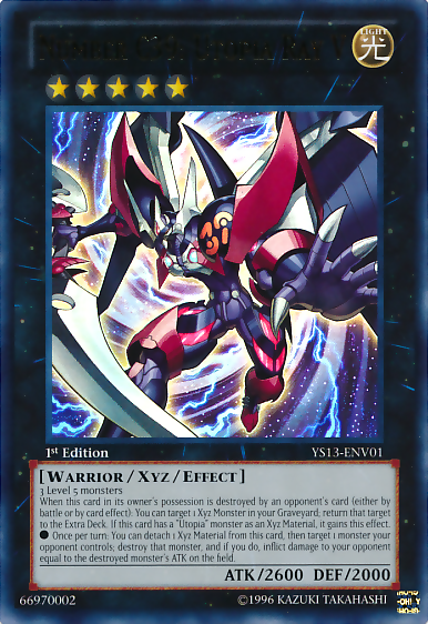 Number C39: Utopia Ray V [YS13-ENV01] Ultra Rare | Good Games Adelaide SA
