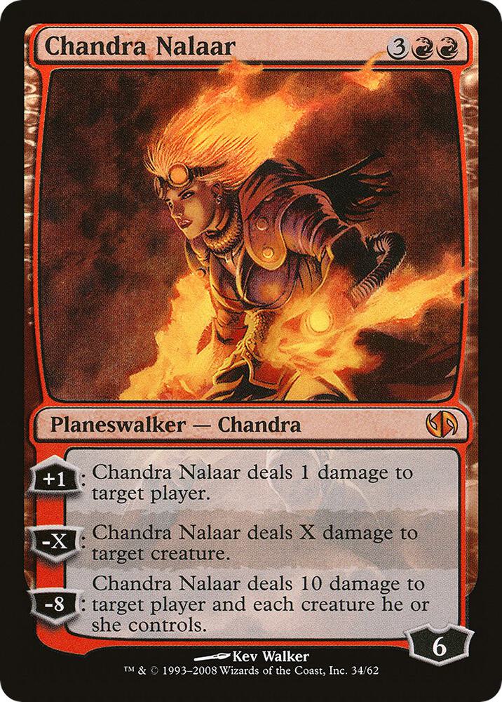 Chandra Nalaar 34 (Duel Decks: Jace vs. Chandra)  - Foil | Good Games Adelaide SA