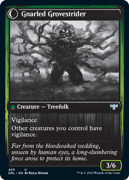Dormant Grove // Gnarled Grovestrider [Innistrad: Double Feature] | Good Games Adelaide SA