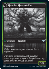 Dormant Grove // Gnarled Grovestrider [Innistrad: Double Feature] | Good Games Adelaide SA