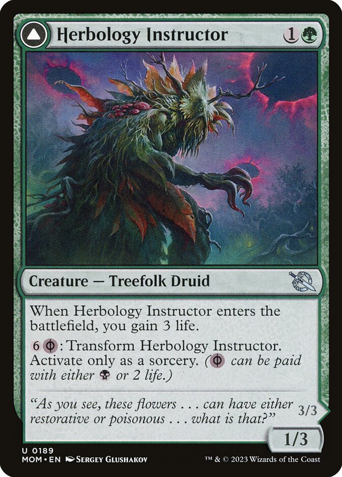 Herbology Instructor // Malady Invoker 189 (March of the Machine)  | Good Games Adelaide SA