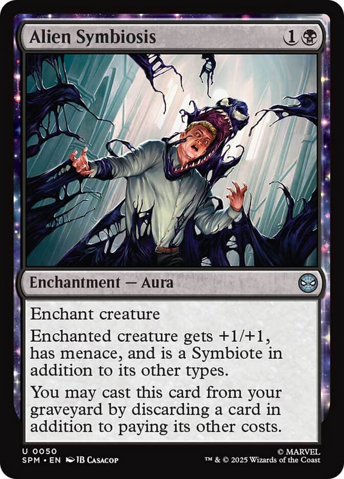 Alien Symbiosis 50 (Marvel's Spider-Man)  - Foil | Good Games Adelaide SA
