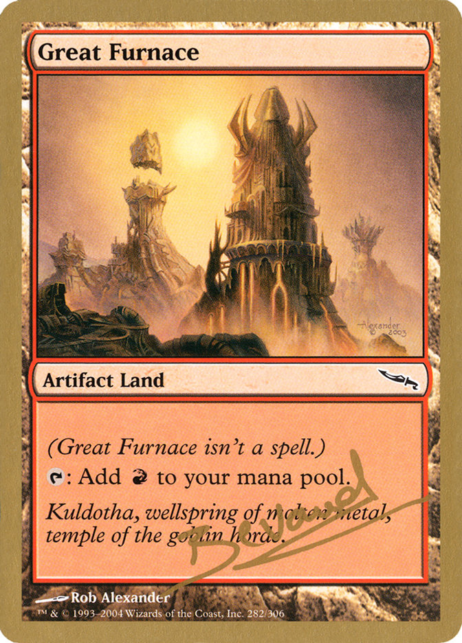 Great Furnace (Manuel Bevand) [World Championship Decks 2004] | Good Games Adelaide SA