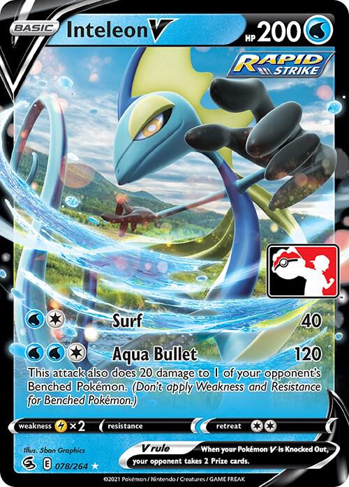 Inteleon V Series 2 078/264 (Prize Pack Series Cards)  - Holofoil | Good Games Adelaide SA